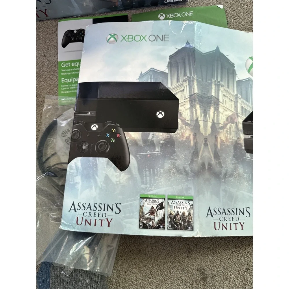 Xbox One Assassin's Creed Unity Console Box Headset &‎ Inserts Only 